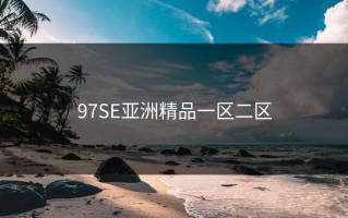 97SE亚洲精品一区二区