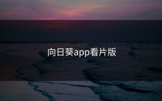 向日葵app看片版