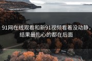 91网在线观看和新91视频看着没动静，结果最扎心的都在后面